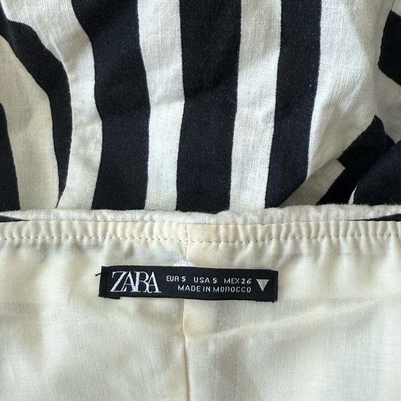 Zara Geometric Strapless Dress - Picture 6 of 6